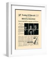 Beatlemania!-The Vintage Collection-Framed Art Print