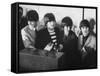 Beatles' at Press Conference in San Francisco Airport-Bill Ray-Framed Stretched Canvas