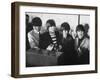 Beatles' at Press Conference in San Francisco Airport-Bill Ray-Framed Premium Photographic Print