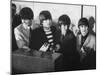 Beatles' at Press Conference in San Francisco Airport-Bill Ray-Mounted Premium Photographic Print