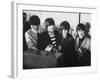 Beatles' at Press Conference in San Francisco Airport-Bill Ray-Framed Premium Photographic Print