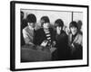 Beatles' at Press Conference in San Francisco Airport-Bill Ray-Framed Premium Photographic Print