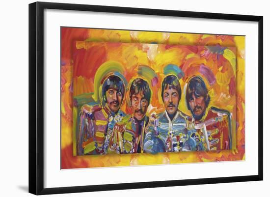 Beatles Sgt-Peppers-Howie Green-Framed Giclee Print