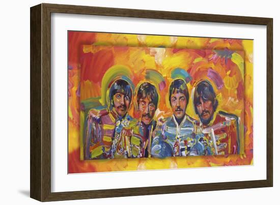 Beatles Sgt-Peppers-Howie Green-Framed Giclee Print