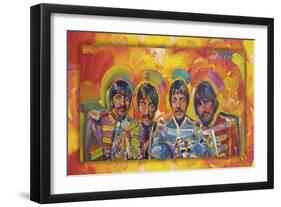 Beatles Sgt-Peppers-Howie Green-Framed Giclee Print