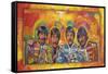 Beatles Sgt-Peppers-Howie Green-Framed Stretched Canvas