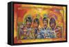 Beatles Sgt-Peppers-Howie Green-Framed Stretched Canvas