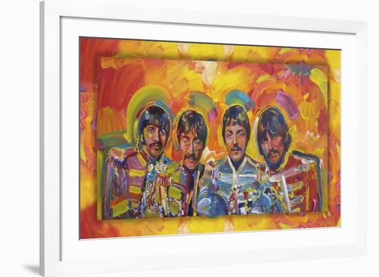 Beatles Sgt-Peppers-Howie Green-Framed Giclee Print