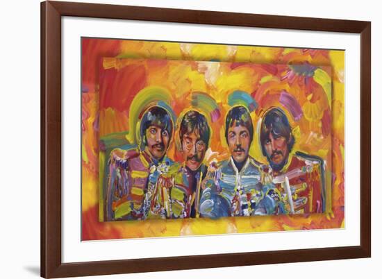 Beatles Sgt-Peppers-Howie Green-Framed Giclee Print