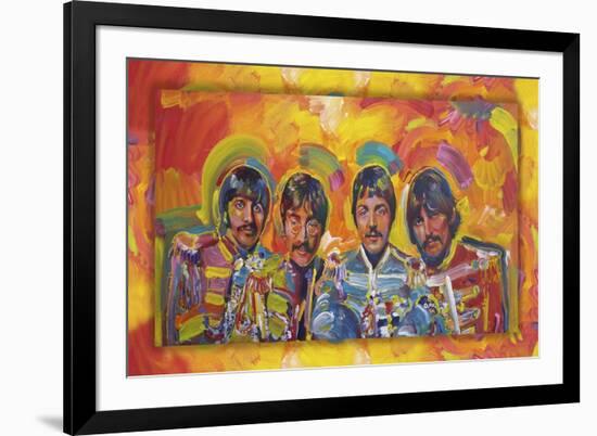 Beatles Sgt-Peppers-Howie Green-Framed Giclee Print