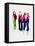 Beatles Watercolor-Lora Feldman-Framed Stretched Canvas