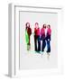 Beatles Watercolor-Lora Feldman-Framed Art Print