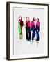 Beatles Watercolor-Lora Feldman-Framed Art Print