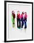 Beatles Watercolor-Lora Feldman-Framed Art Print