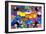 Beatles Yellow-Sub-Howie Green-Framed Premium Giclee Print