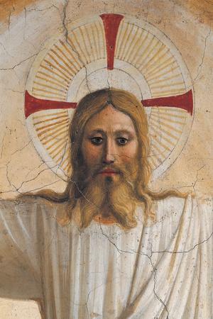Transfiguration, detail of Jesus Christ
