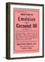 Beaton's Emulsion of Cocoanut Oil-null-Framed Art Print