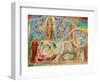 Beatrice addresses Dante from the carriage-William Blake-Framed Giclee Print