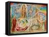 Beatrice addresses Dante from the carriage-William Blake-Framed Stretched Canvas