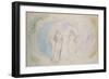 Beatrice and Dante in Gemini-William Blake-Framed Giclee Print