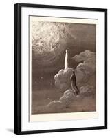 Beatrice and Dante Rising to the Fifth Heaven-Gustave Dore-Framed Giclee Print