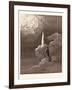 Beatrice and Dante Rising to the Fifth Heaven-Gustave Dore-Framed Giclee Print