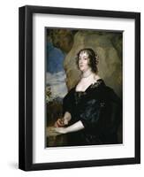 Beatrice, Countess of Oxford, 1638-Sir Anthony Van Dyck-Framed Giclee Print