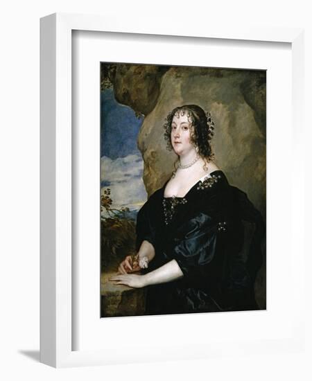 Beatrice, Countess of Oxford, 1638-Sir Anthony Van Dyck-Framed Giclee Print