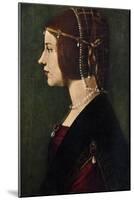 Beatrice D'Este (1475-149), C1490-Leonardo da Vinci-Mounted Giclee Print