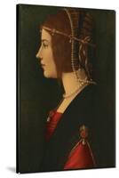 Beatrice d'Este-Leonardo da Vinci-Stretched Canvas