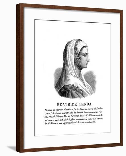 Beatrice Di Tenda-null-Framed Giclee Print