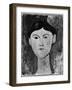 Beatrice Hastings (1879-1943) circa 1914-15-Amedeo Modigliani-Framed Giclee Print