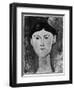 Beatrice Hastings (1879-1943) circa 1914-15-Amedeo Modigliani-Framed Giclee Print