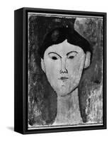 Beatrice Hastings (1879-1943) circa 1914-15-Amedeo Modigliani-Framed Stretched Canvas