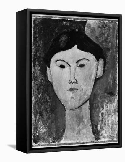 Beatrice Hastings (1879-1943) circa 1914-15-Amedeo Modigliani-Framed Stretched Canvas