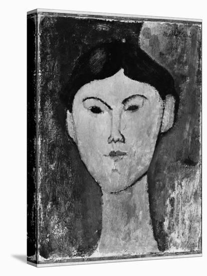 Beatrice Hastings (1879-1943) circa 1914-15-Amedeo Modigliani-Stretched Canvas