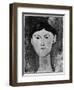 Beatrice Hastings (1879-1943) circa 1914-15-Amedeo Modigliani-Framed Premium Giclee Print