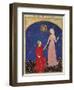 Beatrice Leading Dante, Paradise Scene from Divine Comedy-Dante Alighieri-Framed Giclee Print