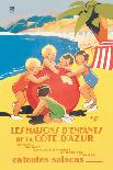 Les Maisons D'Enfants De La Cote D'Azur-Beatrice Mallet-Laminated Art Print