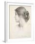 Beatrice Stuart, 1912 (Pencil on Paper)-Frank Bernard Dicksee-Framed Giclee Print