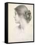 Beatrice Stuart, 1912 (Pencil on Paper)-Frank Bernard Dicksee-Framed Stretched Canvas