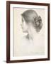 Beatrice Stuart, 1912 (Pencil on Paper)-Frank Bernard Dicksee-Framed Giclee Print