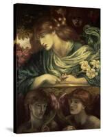 Beatrice-Dante Gabriel Rossetti-Stretched Canvas