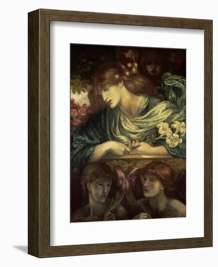 Beatrice-Dante Gabriel Rossetti-Framed Giclee Print