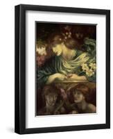 Beatrice-Dante Gabriel Rossetti-Framed Giclee Print