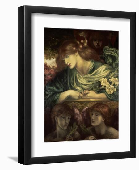 Beatrice-Dante Gabriel Rossetti-Framed Giclee Print