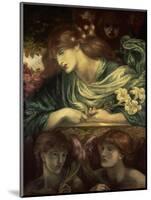 Beatrice-Dante Gabriel Rossetti-Mounted Giclee Print