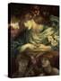 Beatrice-Dante Gabriel Rossetti-Stretched Canvas