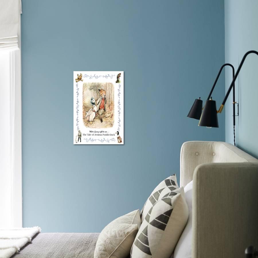 Beatrix Potter Jemima Puddle-Duck Art Print POSTER Fox' Photo |  AllPosters.com