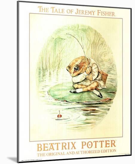 Beatrix Potter (Jeremy Fisher) Art Print Poster-null-Mounted Poster